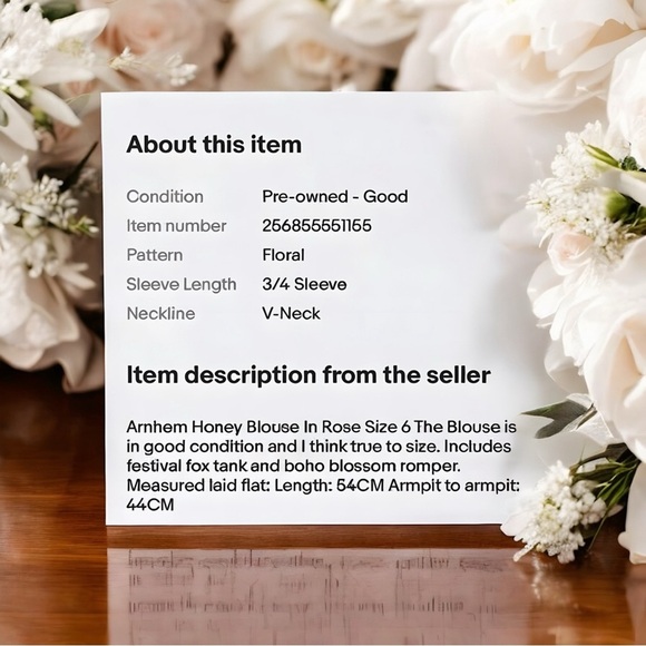 Arnhem Honey Blouse in Rose - Picture 11 of 11